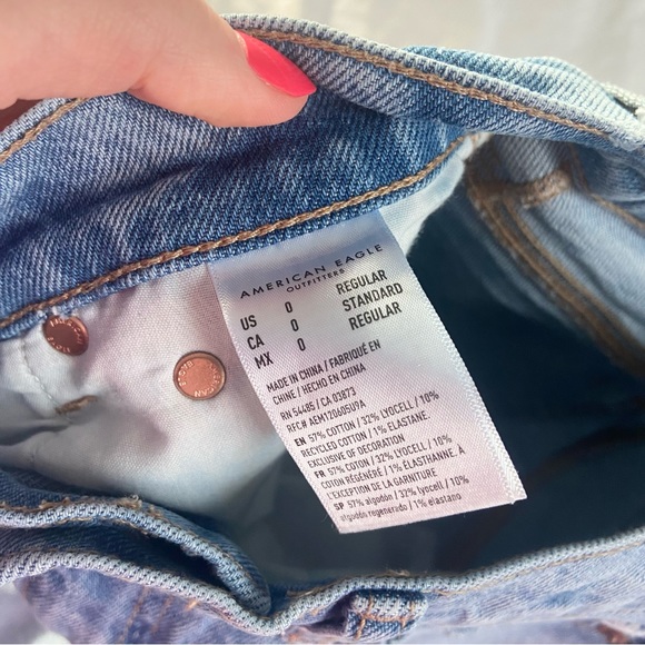 amercian eagle 90s split hem bootcut jeans - Picture 5 of 8